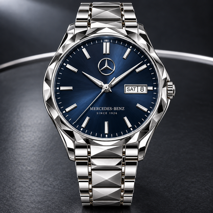 Merc Blue Sovereign Luxury Charley Watch
