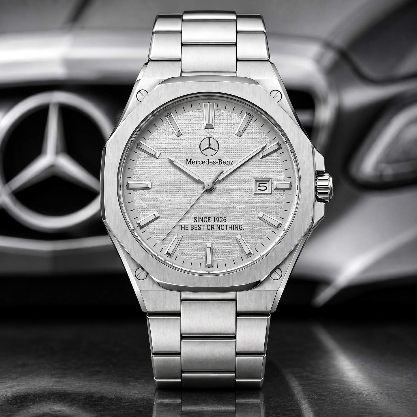 Merc Gentlemen Since 1926 Alloy Quartz Watch