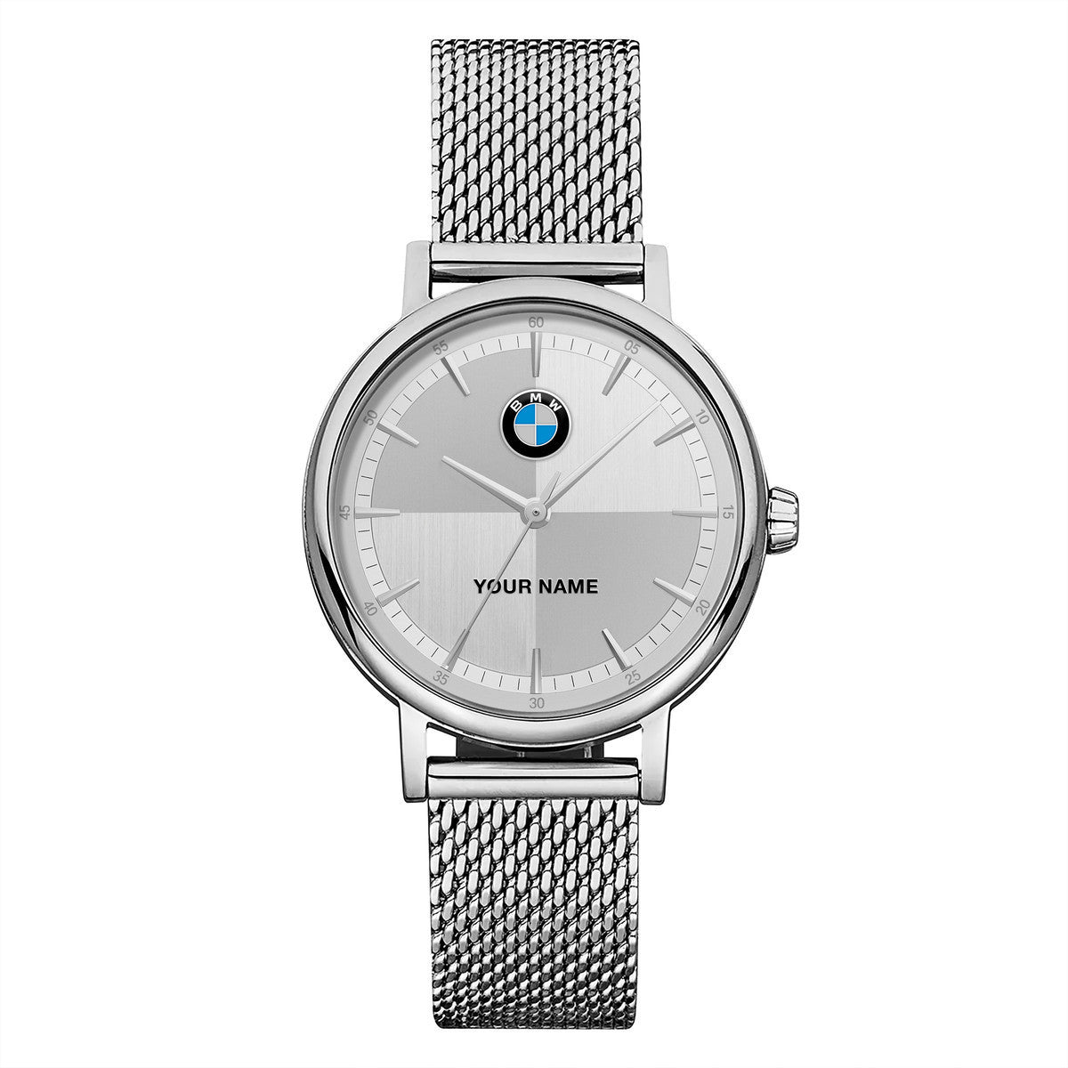 Personalized BW Stainless Steel Watch Men Women P060301