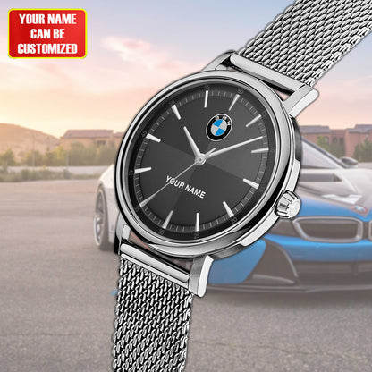 Personalized BW Stainless Steel Watch Men Women P060301