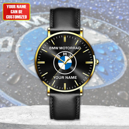 Personalized BW Motorrad Quartz Leather Watch S120310