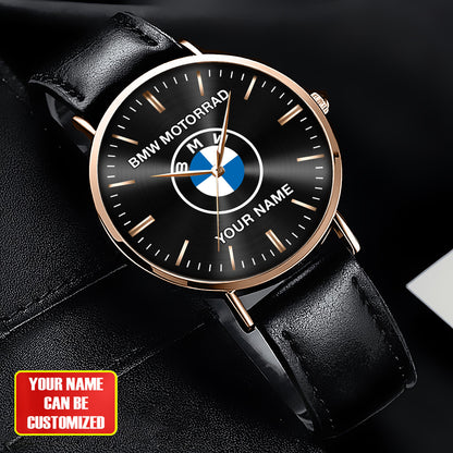 Personalized BW Motorrad Quartz Leather Watch S120310