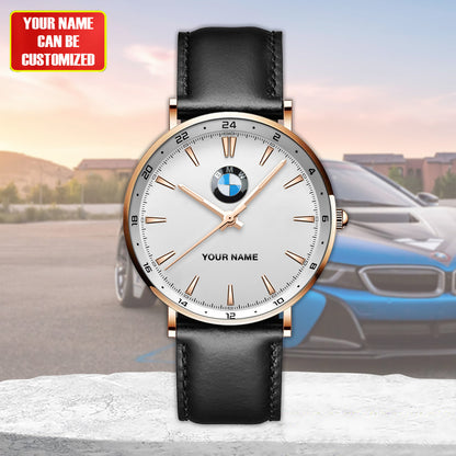 Personalized BW Quartz Leather Watch P120306