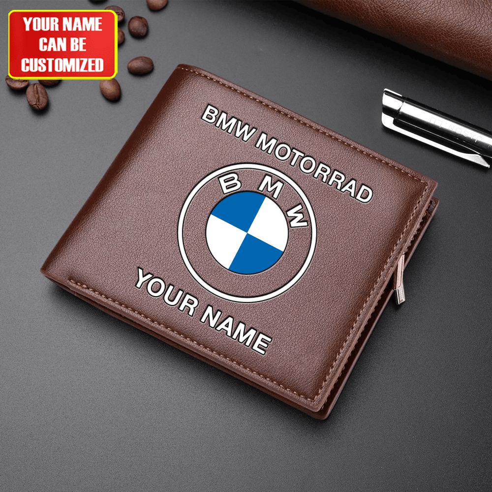 Personalized BW Motorrad Leather Wallet S120311