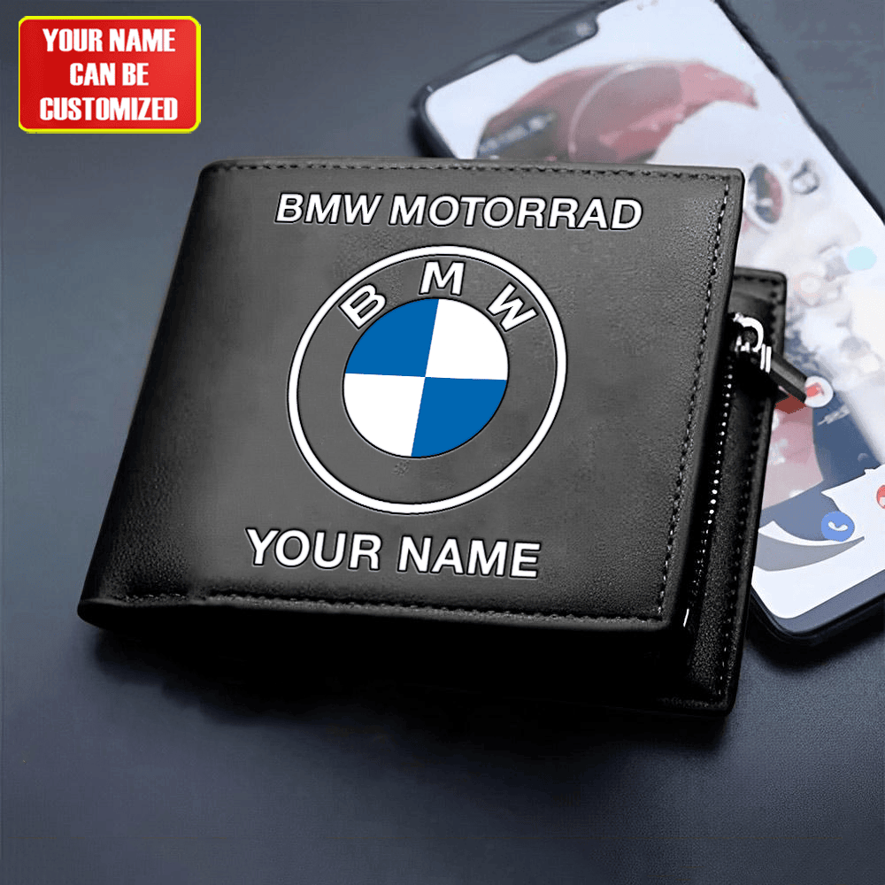 Personalized BW Motorrad Leather Wallet S120311