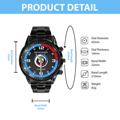 Personalized BW Motorsport Stainless Steel Watch S200303
