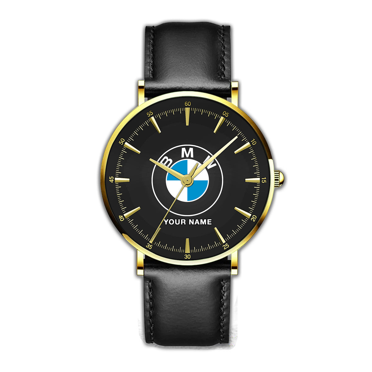 Personalized BW Quartz Leather Watch P290210