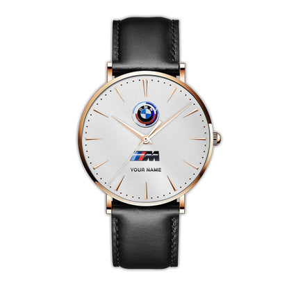 Personalized BW Luxury Quartz Leather Watch P050401