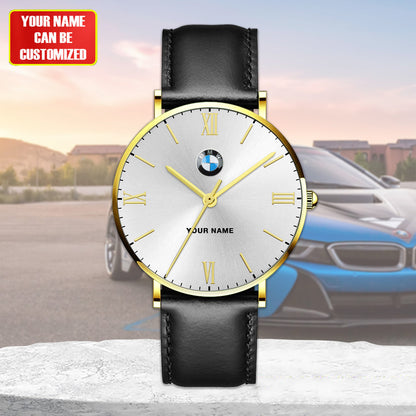 Personalized BW Luxury Quartz Leather Watch P100501