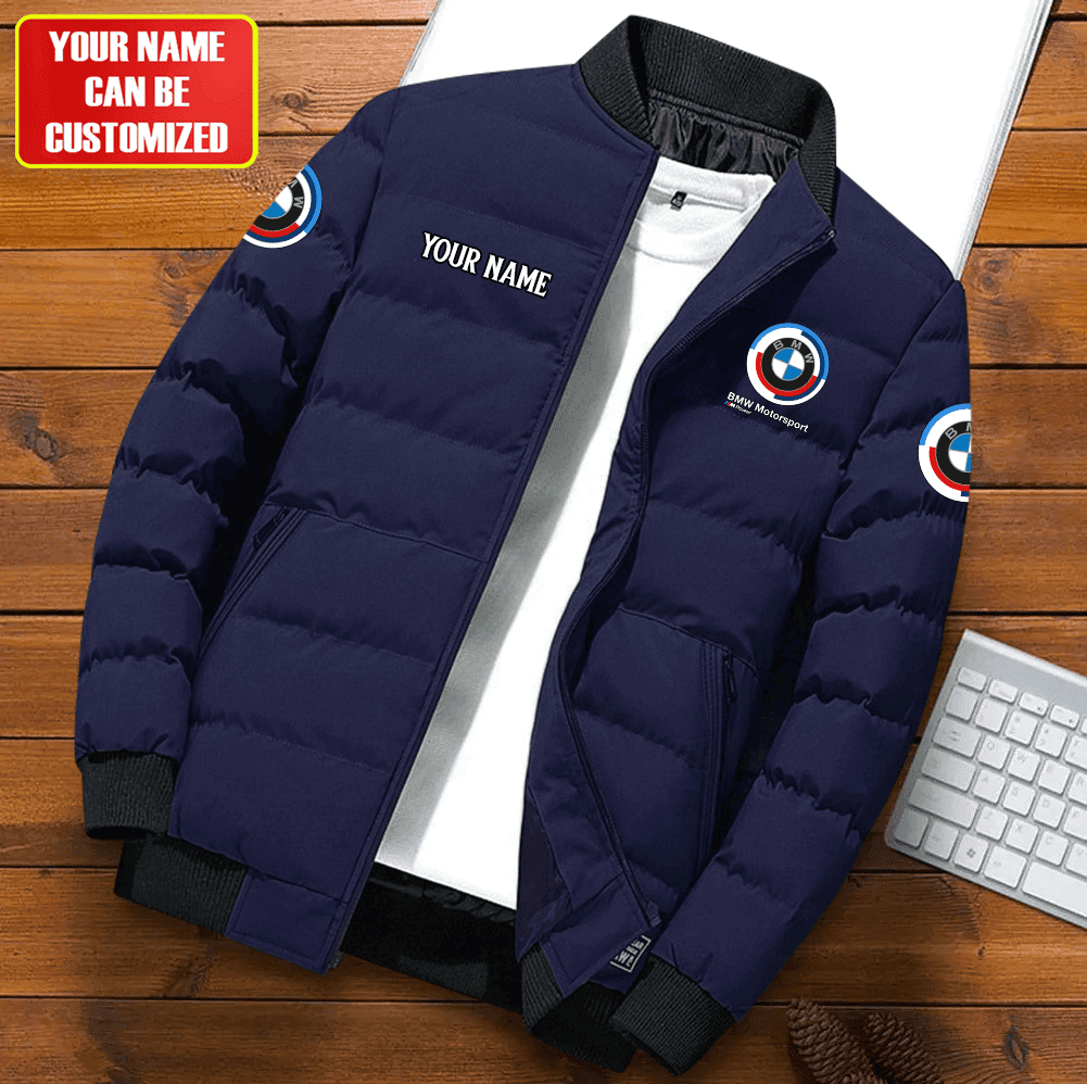 Personalized BW Motorsport Puffer Jacket V2 P100101