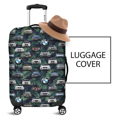 BW Aloha Hawaiian Art Luggage Cover