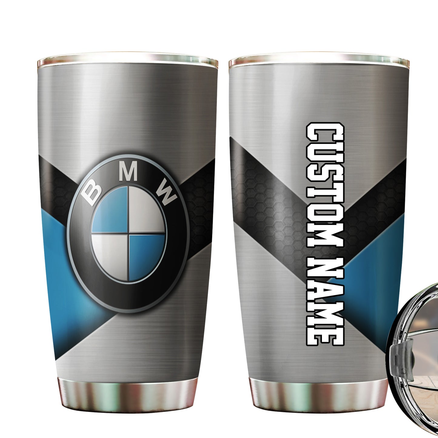 Personalized Name BW Tumbler 20oz 30oz Cup