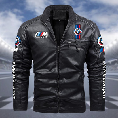 BW Motorsport Fleece Leather Jacket S150904