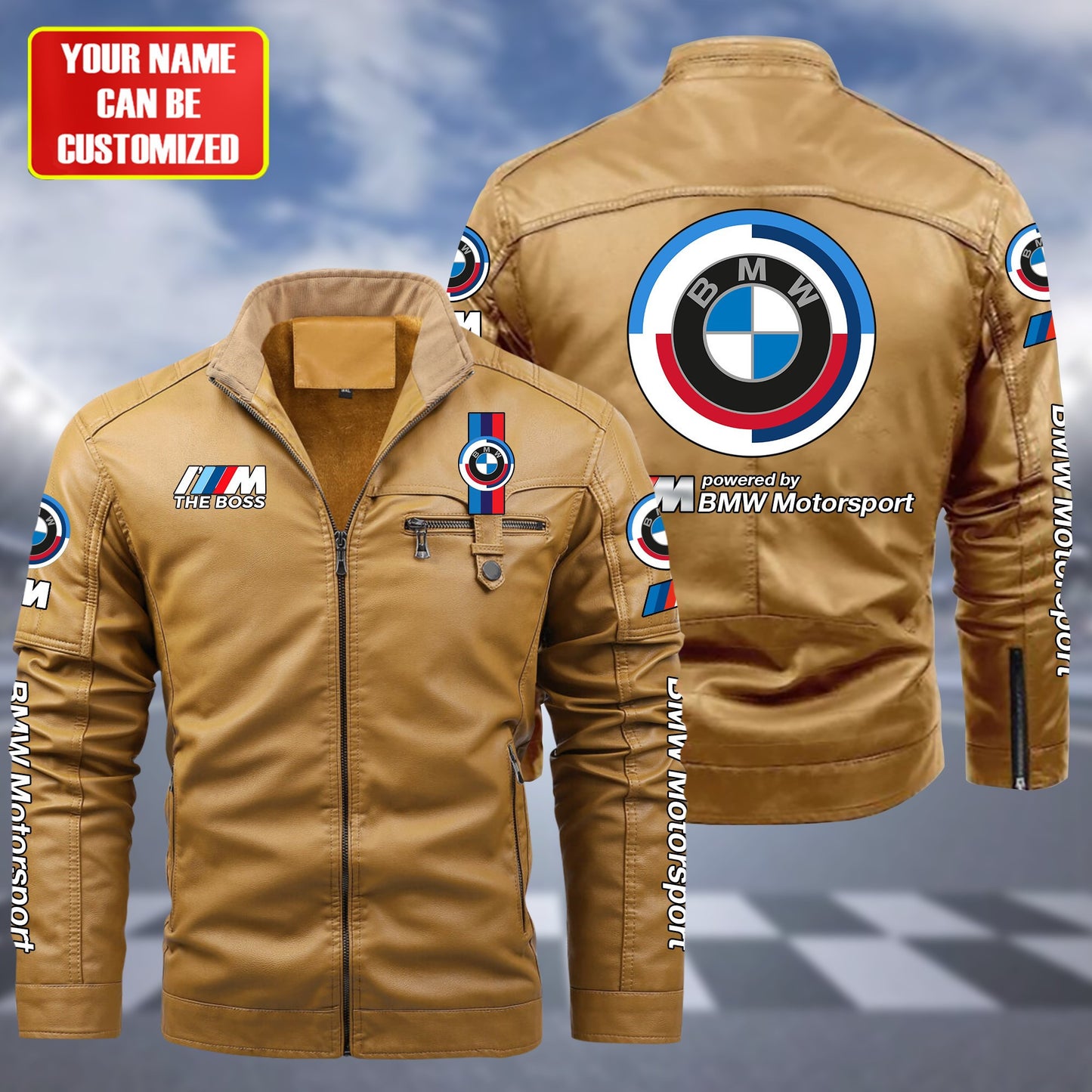 BW Motorsport Fleece Leather Jacket S150904