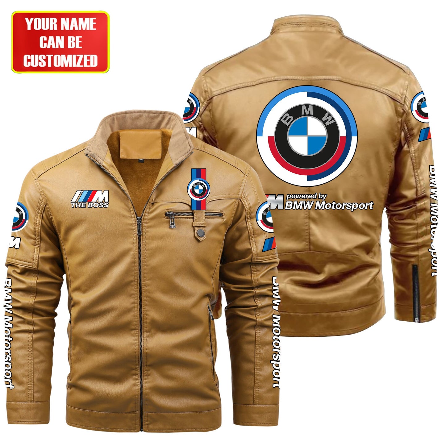 BW Motorsport Fleece Leather Jacket S150904
