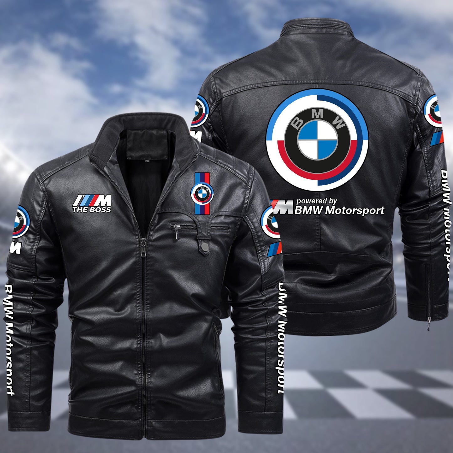 BW Motorsport Fleece Leather Jacket S150904
