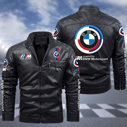 BW Motorsport Fleece Leather Jacket S150904