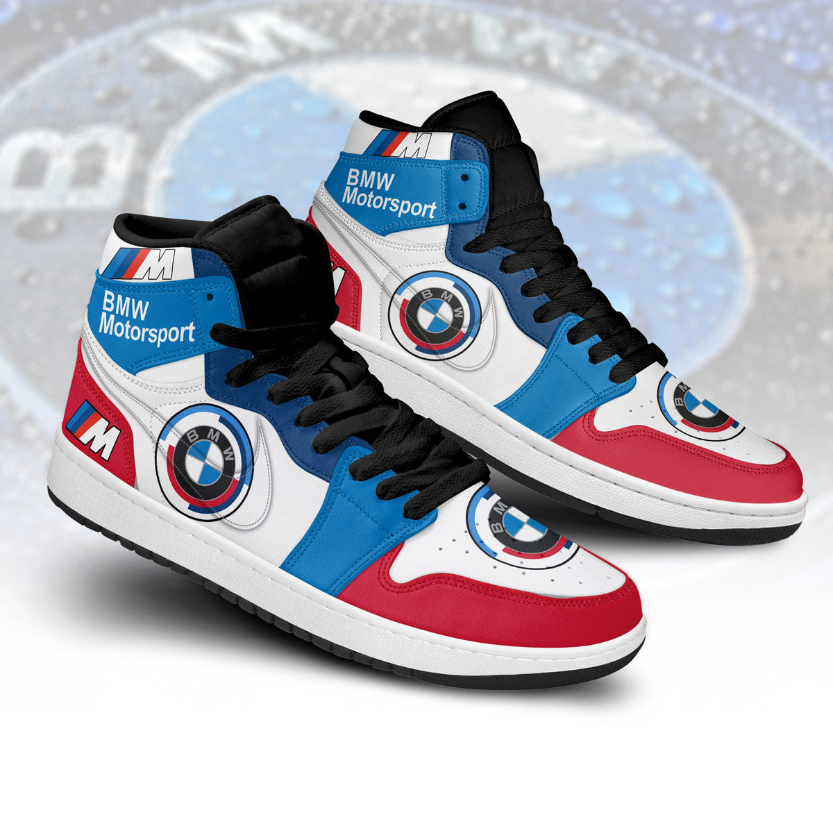 BW Motorsport AJ1 High Custom Sneaker S220106