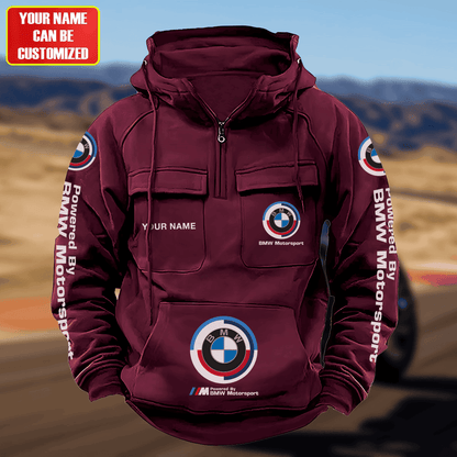 Personalized BW Motorsport Retro Cotton Hoodie S280506