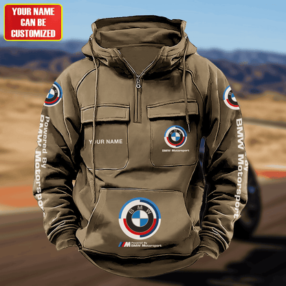 Personalized BW Motorsport Retro Cotton Hoodie S280506