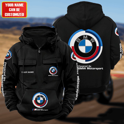 Personalized BW Motorsport Retro Cotton Hoodie S280506