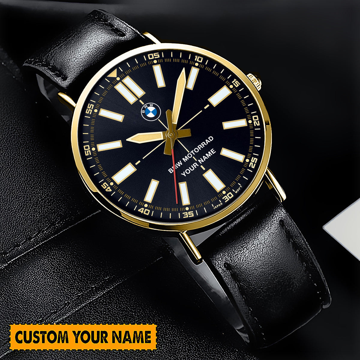 Personalized BW Classic Quartz Leather Watch QB200701