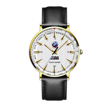 Personalized BW Classic Quartz Leather Watch QB180706