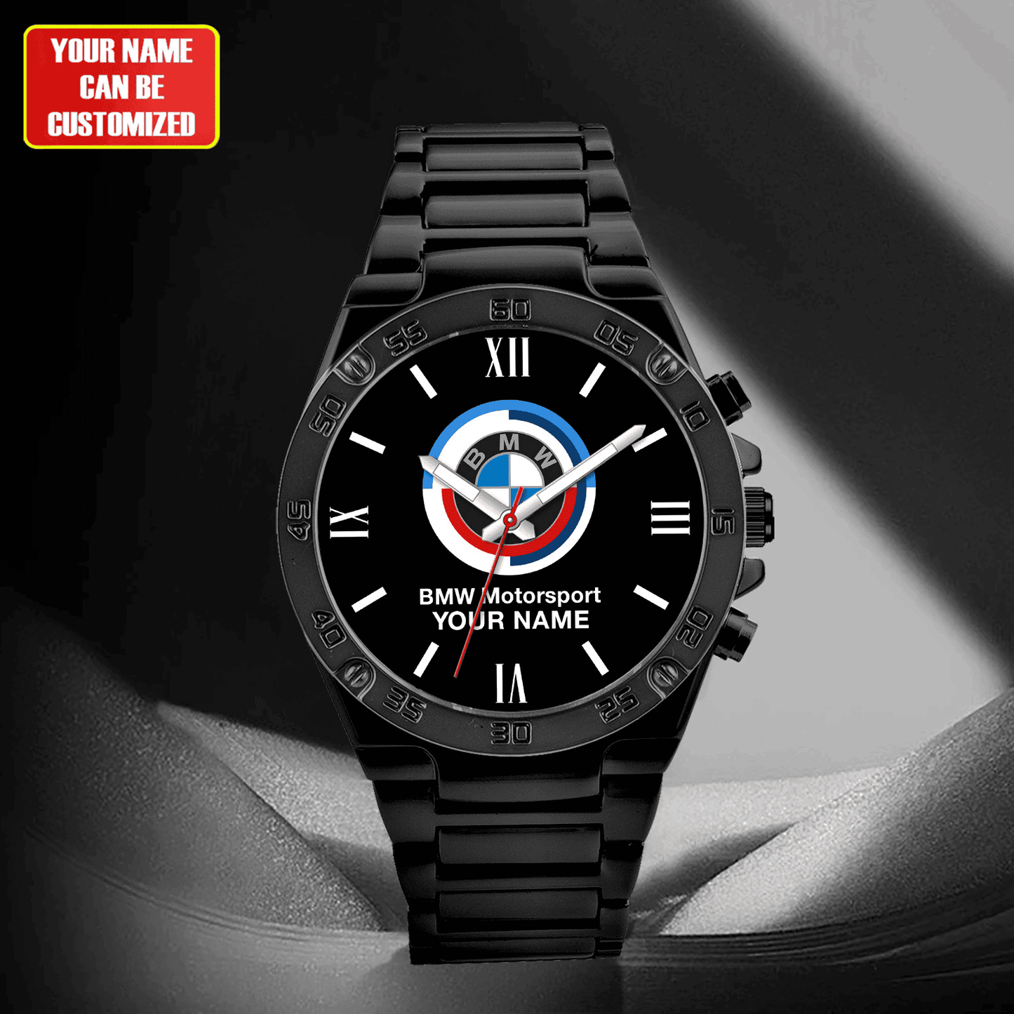 Personalized BW Motorsport Dial Steel Watch S010804