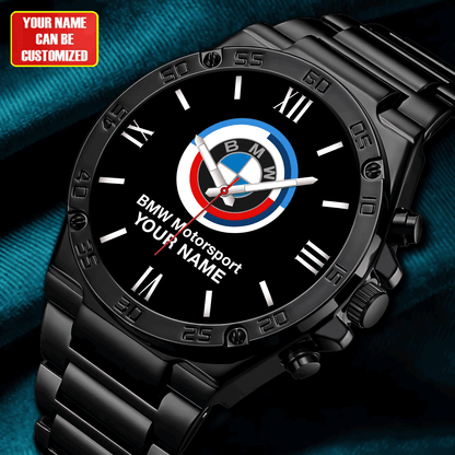 Personalized BW Motorsport Dial Steel Watch S010804