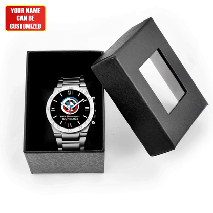 Personalized BW Motorsport Dial Steel Watch S010804