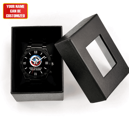 Personalized BW Motorsport Dial Steel Watch S010804