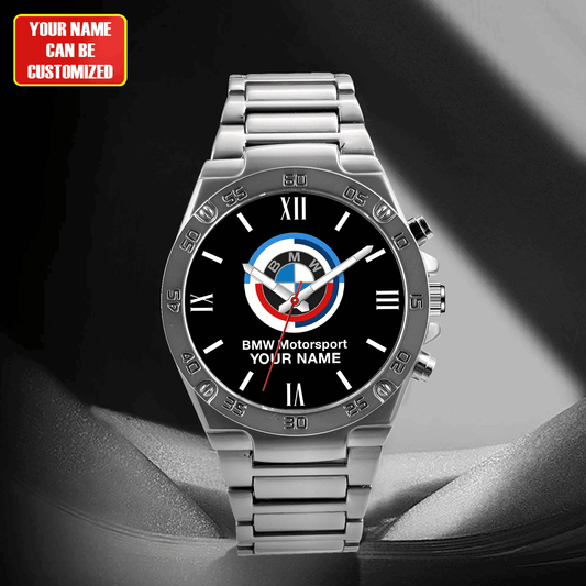 Personalized BW Motorsport Dial Steel Watch S010804