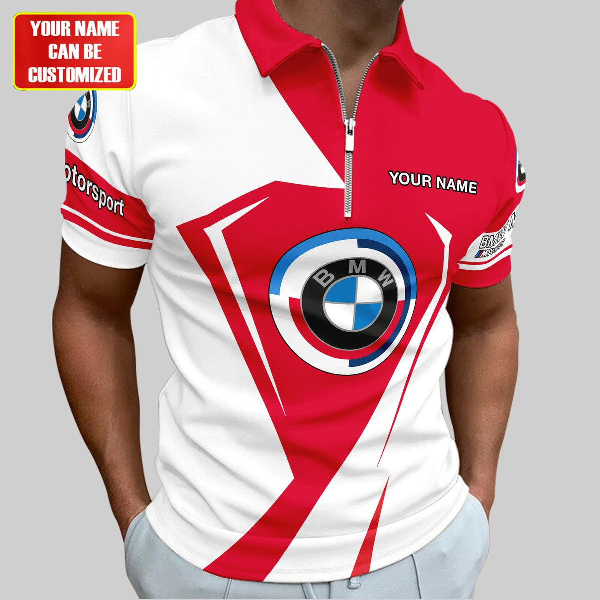 Personalized BW Motorsport 3D Full Printing Set , BW Motorsport Zip Polo, Shirt , Hoodie , Short , Polo ,hawaii S130802
