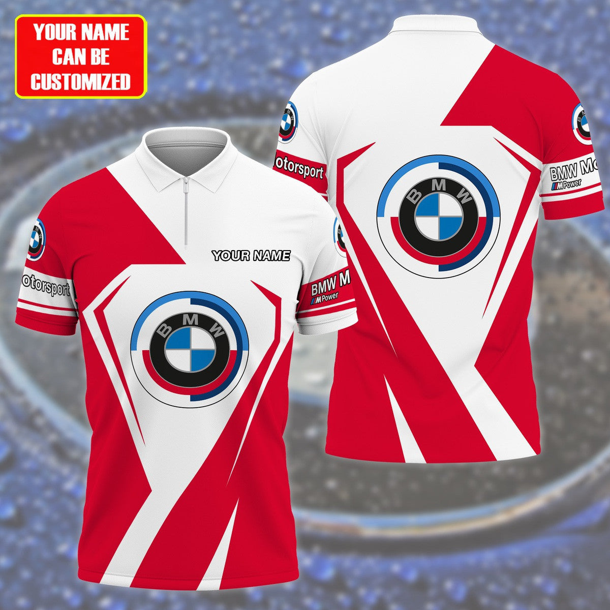 Personalized BW Motorsport 3D Full Printing Set , BW Motorsport Zip Polo, Shirt , Hoodie , Short , Polo ,hawaii S130802