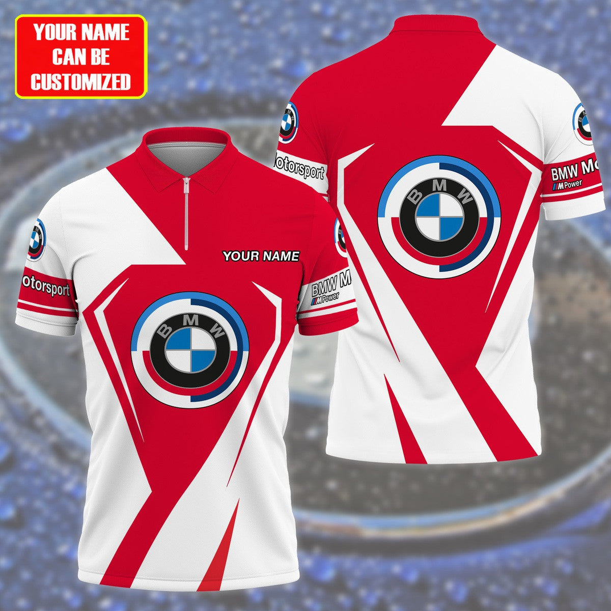 Personalized BW Motorsport 3D Full Printing Set , BW Motorsport Zip Polo, Shirt , Hoodie , Short , Polo ,hawaii S130802