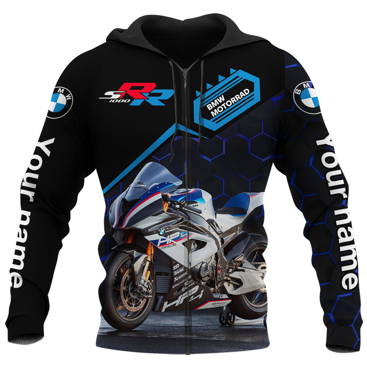 Personalized Name Bw Motorrad Q2 All Over Printed Unisex Shirt Q131007