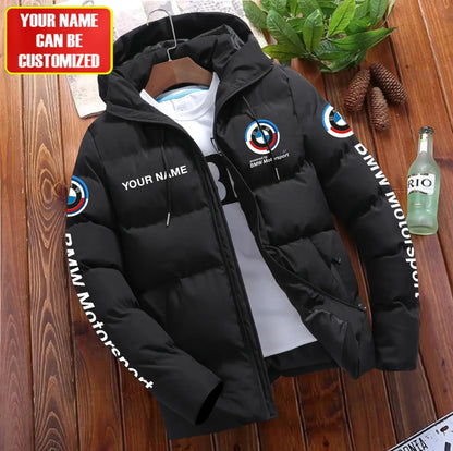 Personalized BW Motorsport Puffer Jacket With Hood S111102