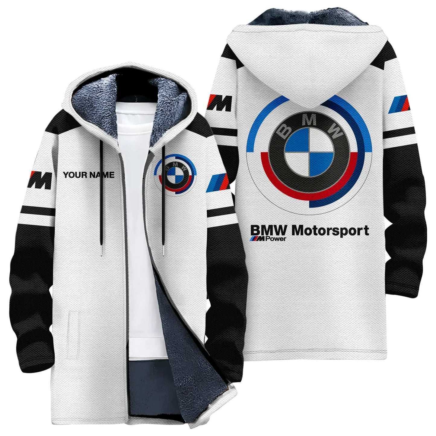 Personalized BW Fleece Wind Jacket Q191102