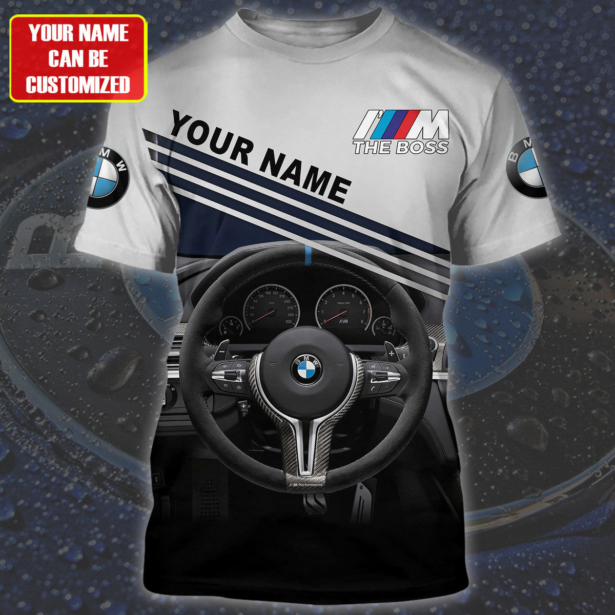 Bw The Boss All Over Printed Unisex Shirt P270305