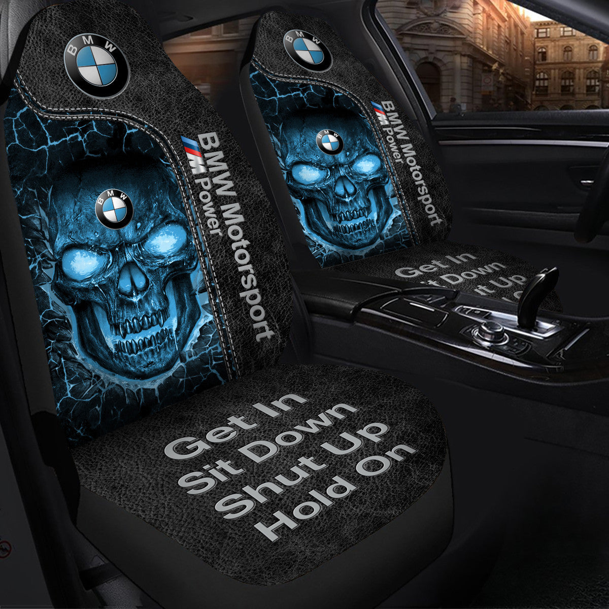 Bw Hold on Car Seat Covers Universal Fit - Set 2 Q270309