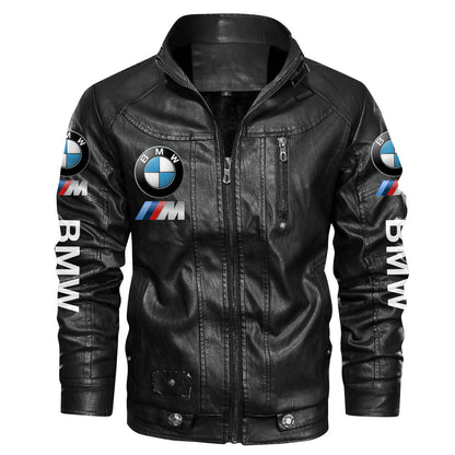 Personalized BW Boss Vintage Leather Jacket Q290804