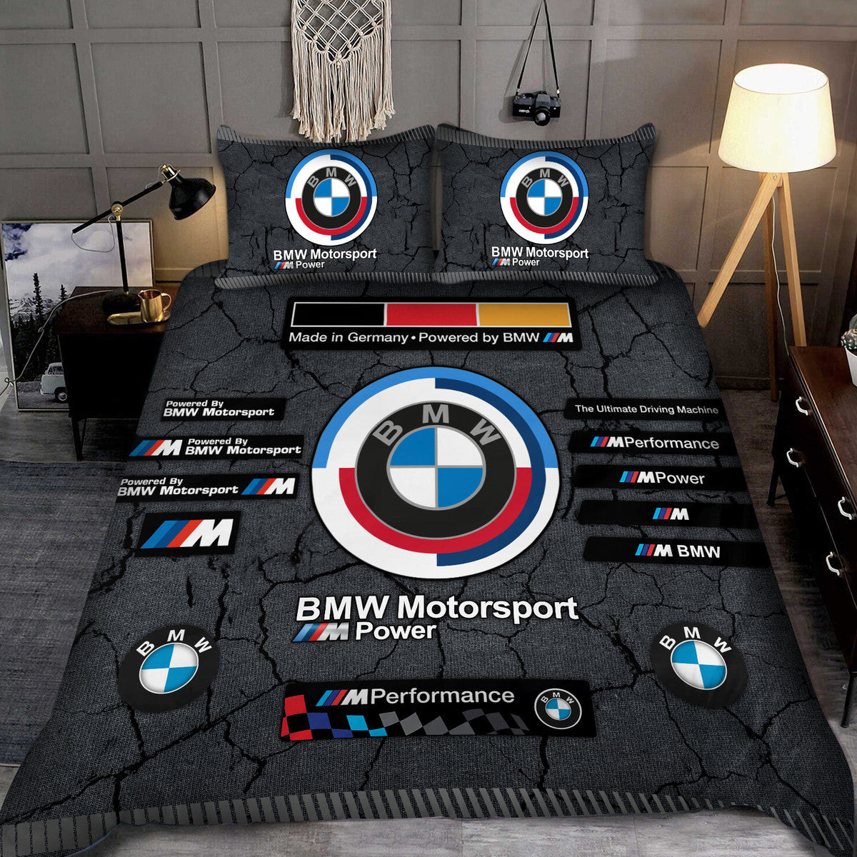 BW Motorsport All Over Printed Bedding Set P260102