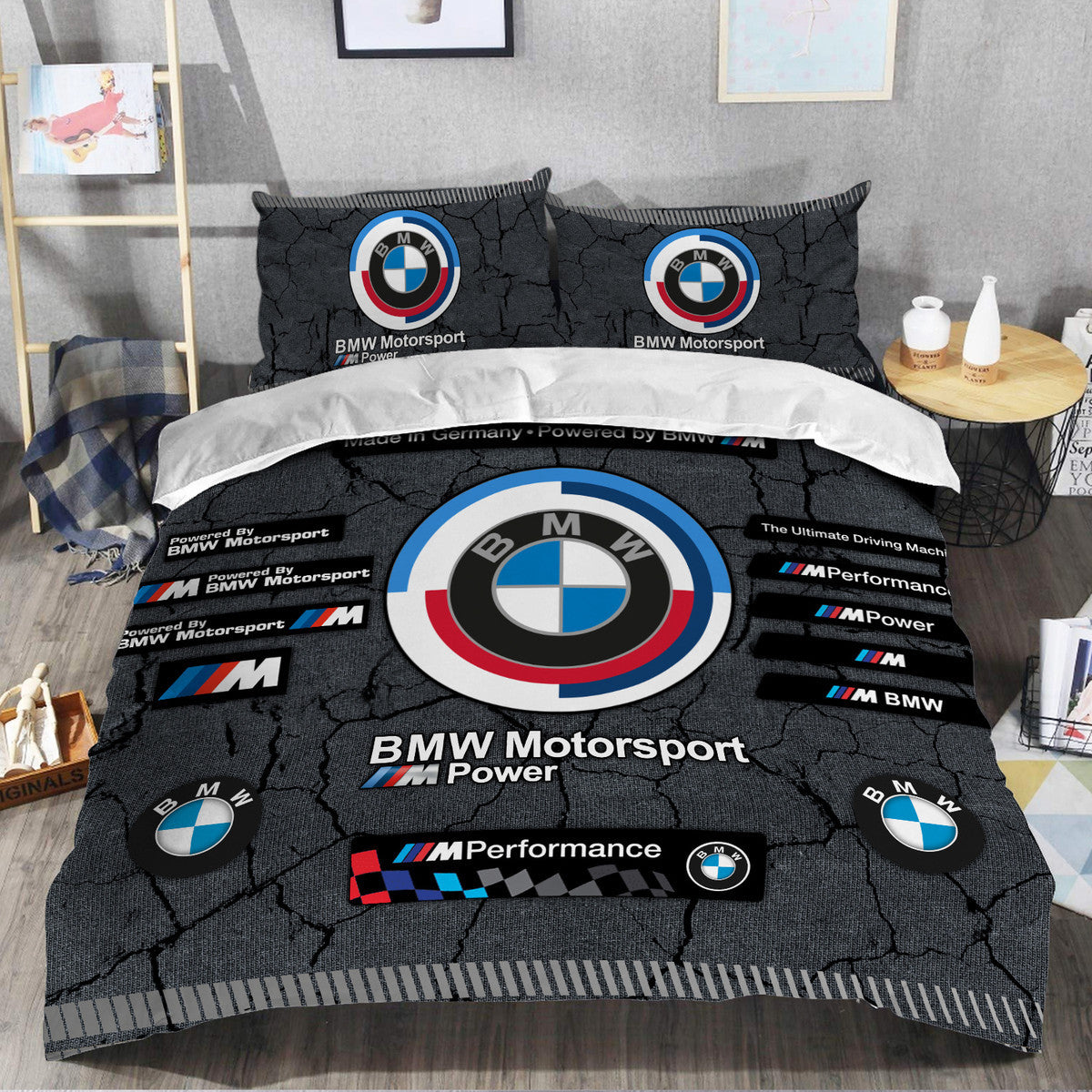 BW Motorsport All Over Printed Bedding Set P260102