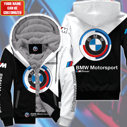 Personalized BW Fleece 3D All Over Printed Unisex Shirt White Version P220203