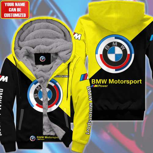 Personalized BW Fleece 3D All Over Printed Unisex Shirt Yellow Version P220203