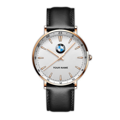 Personalized BW Quartz Leather Watch P120306