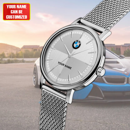 Personalized BW Stainless Steel Watch Men Women P060301