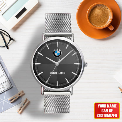 Personalized BW Stainless Steel Watch Men Women P060301
