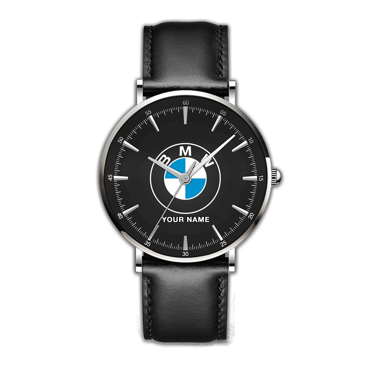 Personalized BW Quartz Leather Watch P290210