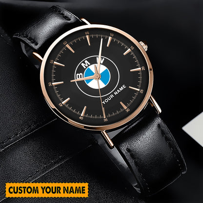 Personalized BW Quartz Leather Watch P290210